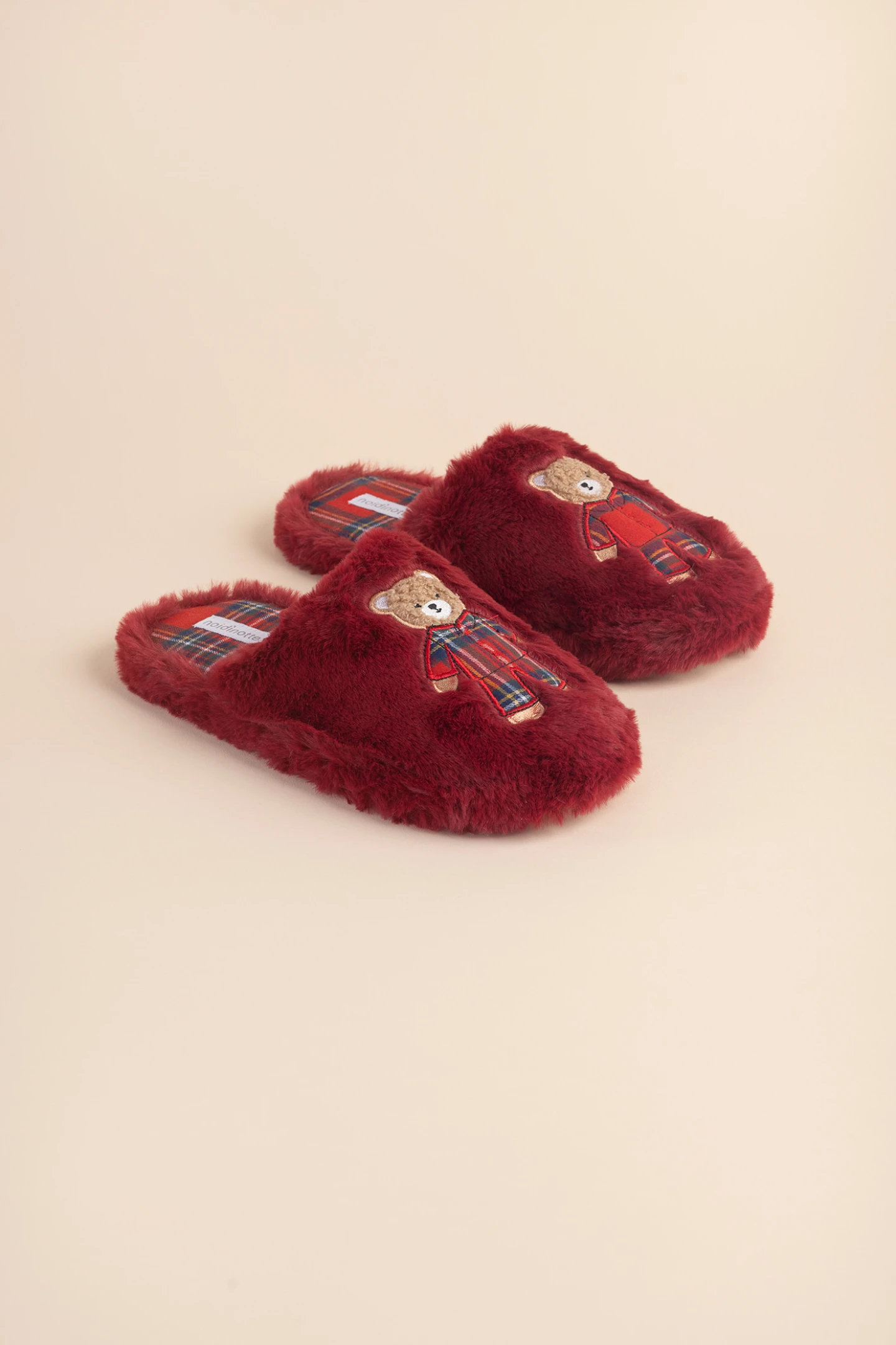 Pantofola bambina/o coral orsetto
