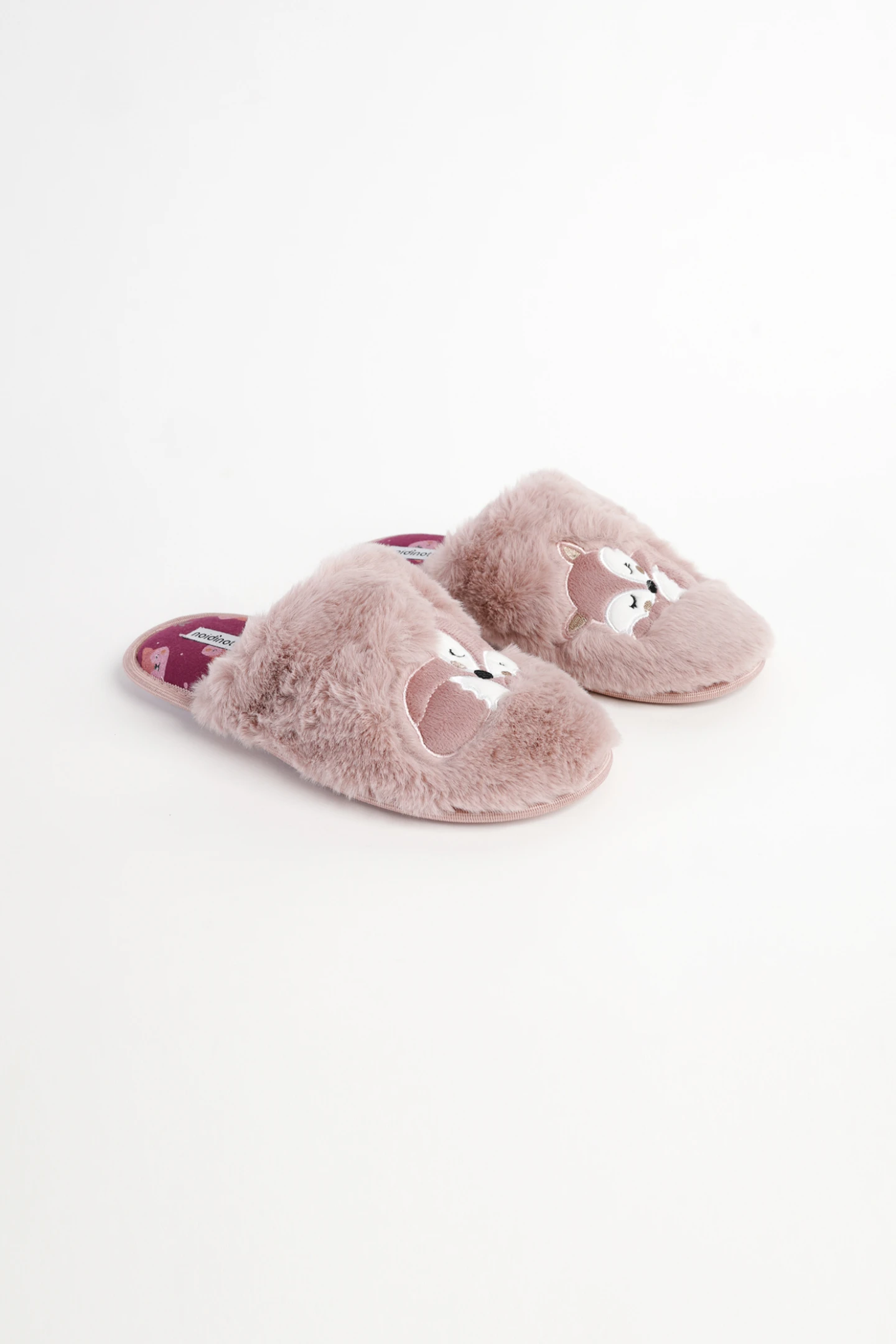 Pantofola donna fox in coral