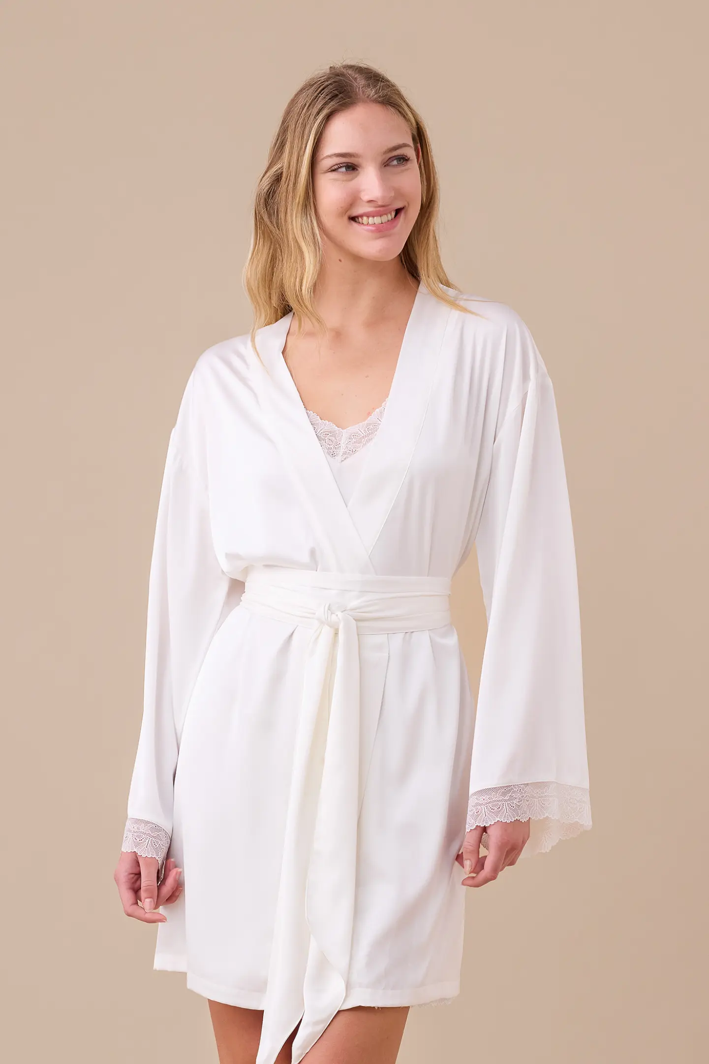 Vestaglia donna raso articolo bride.