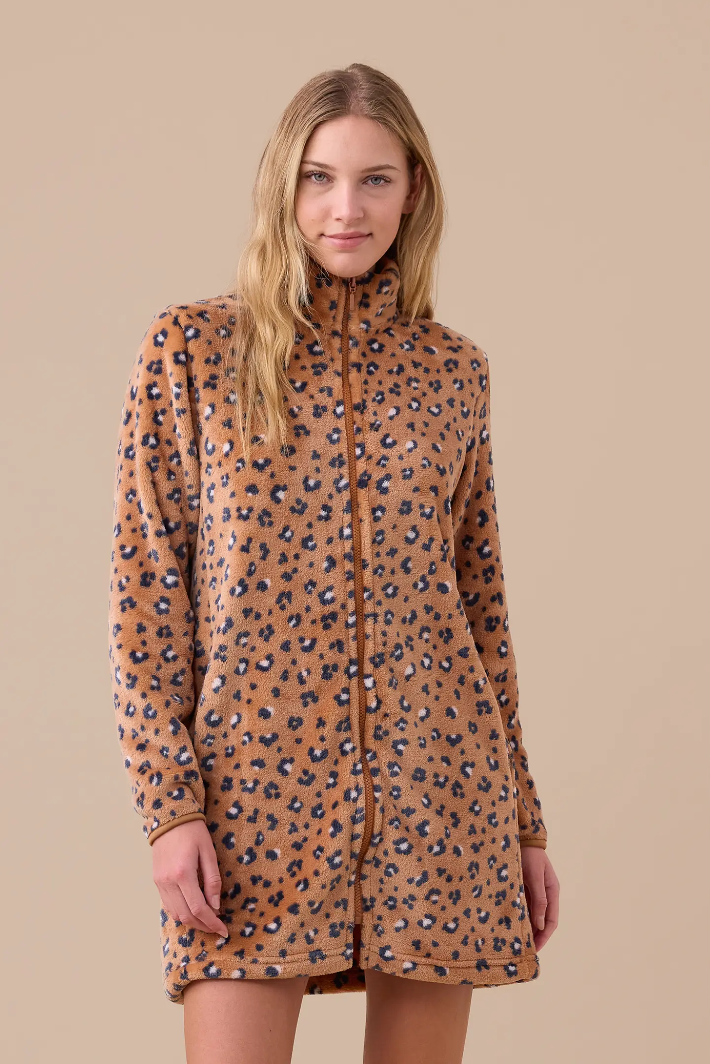 Pigiama Donna Cotone Autunnale Pigiami Caldo Curvy Pigiami 2 Pezzi Lungo Leggero Girocollo Maniche Lunghe Pantaloni Pigiama con Tasca Set Pigiama Invernale Elegante Indumenti da Notte Casual Casa