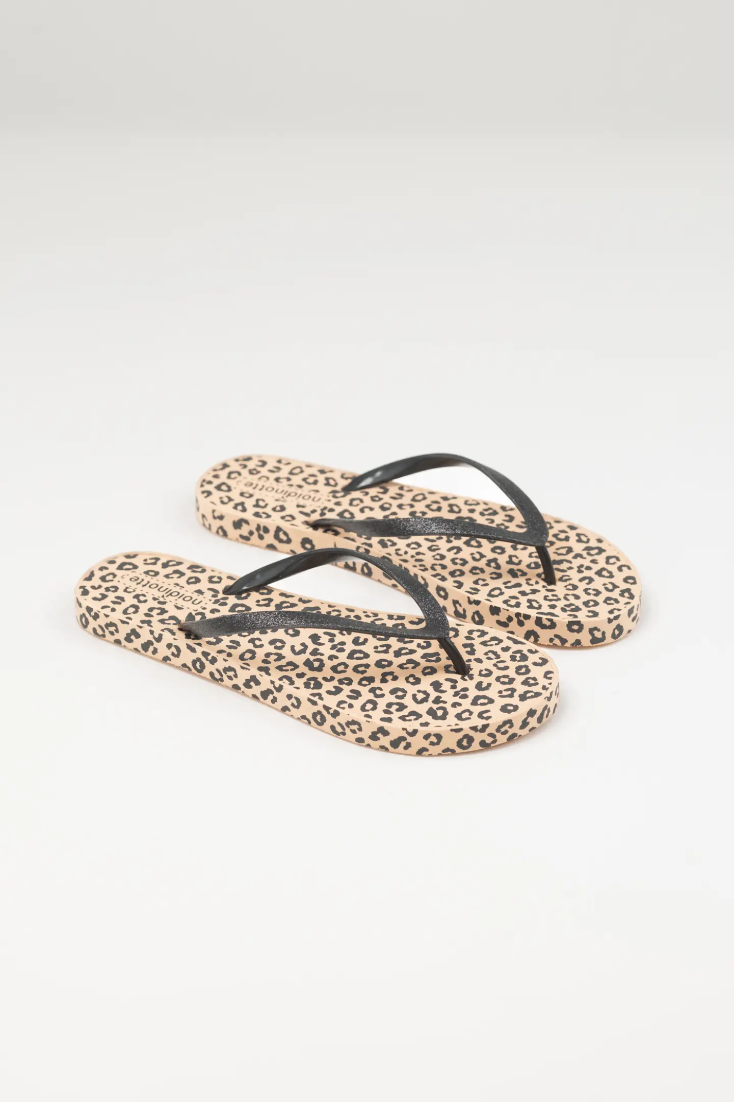 Infradito donna estiva in gomma articolo animalier.