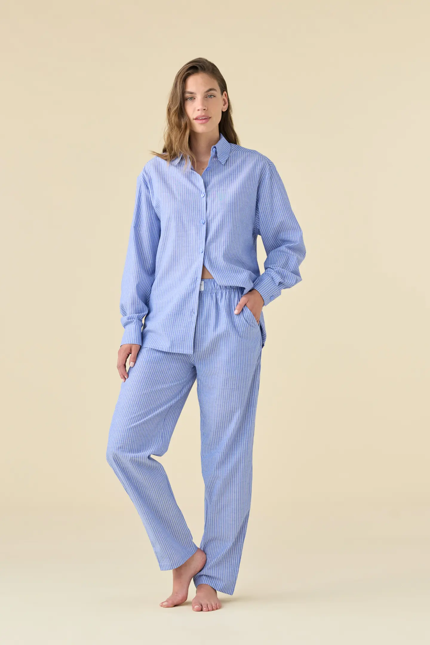 Pigiama donna estivo in cotone articolo breeze.