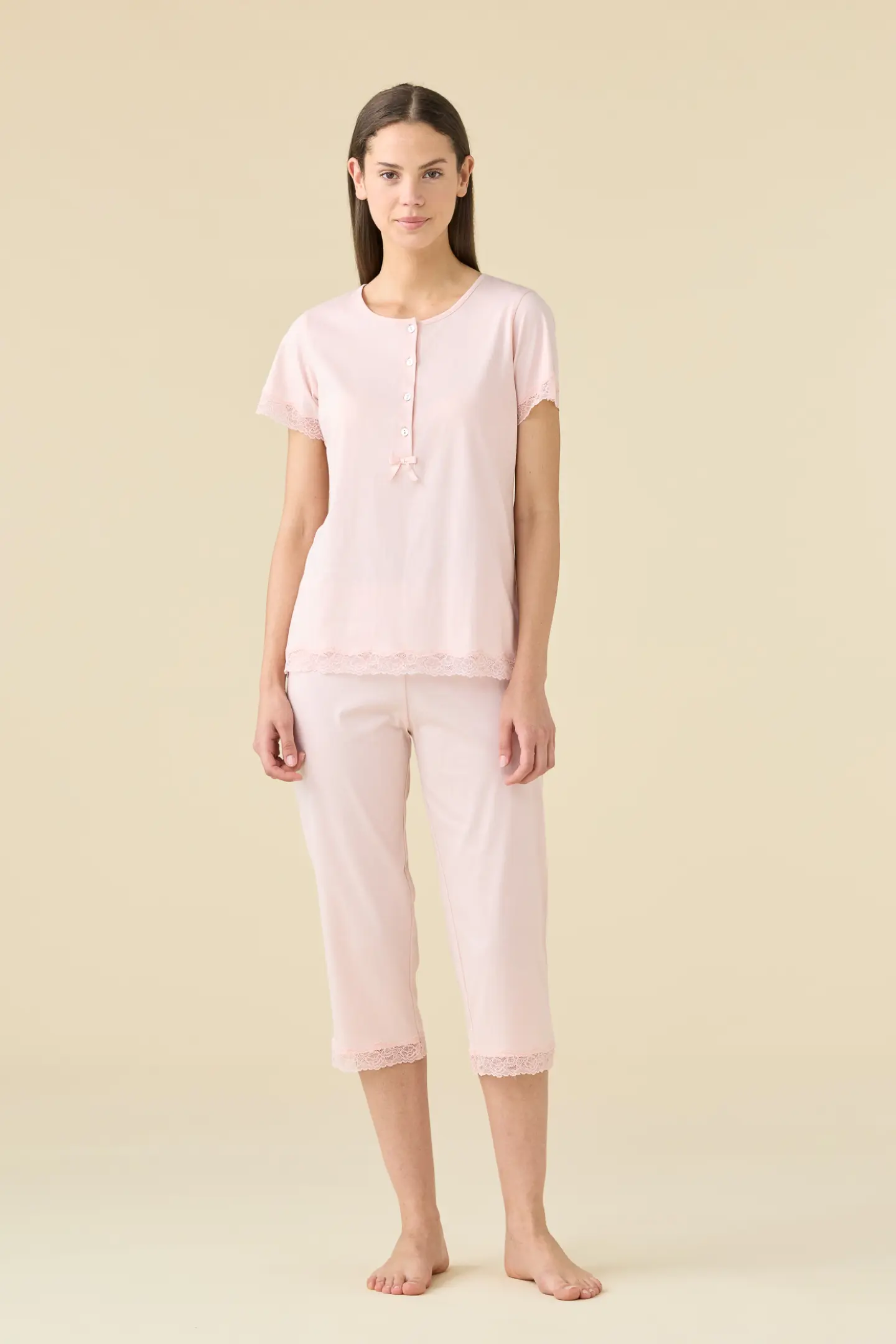 Pigiama donna estivo in cotone articolo essential