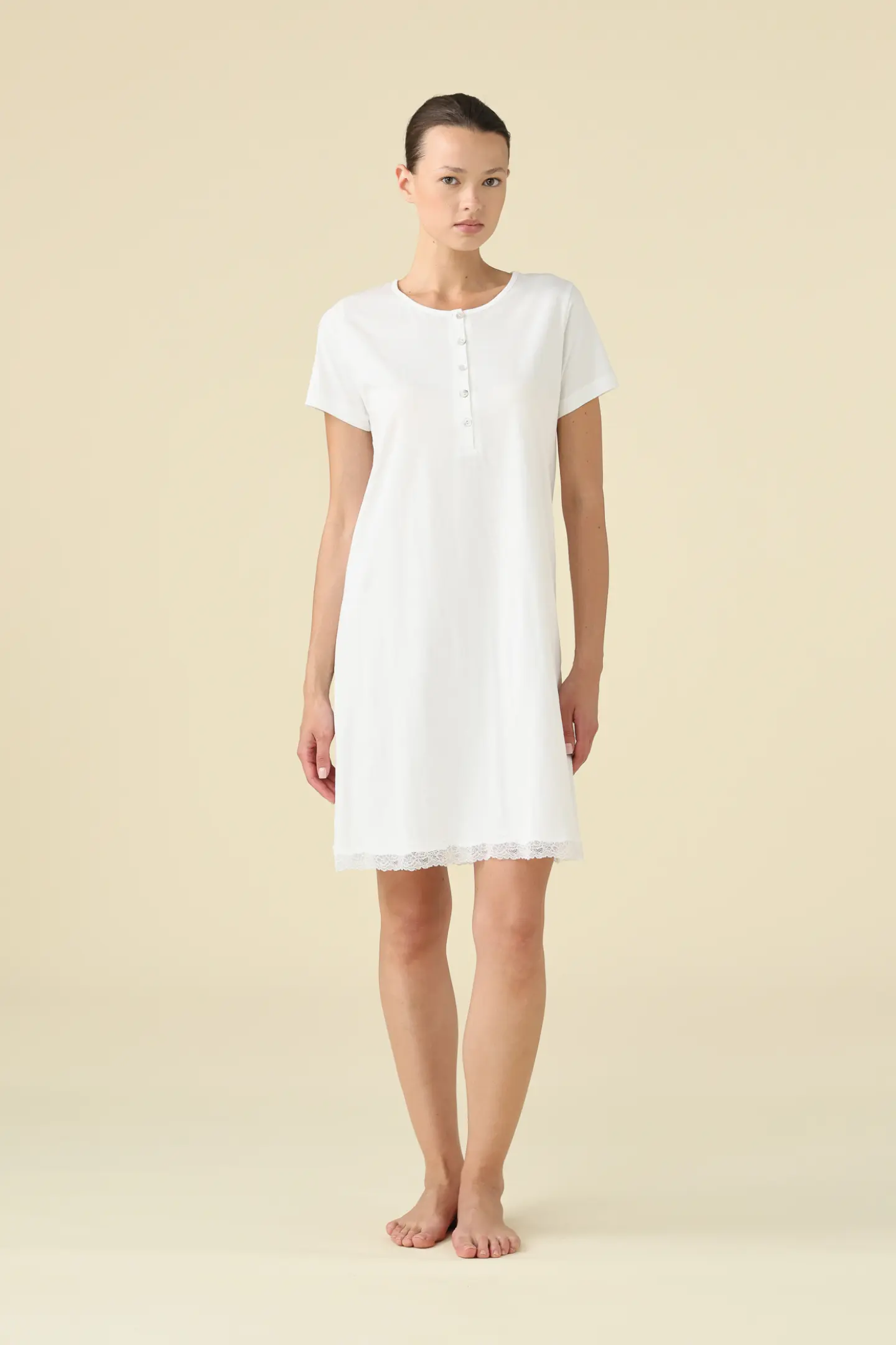 Camicia Da Notte Normann Copenhagen Con Pinguino, Maniche Lunghe, Bottoni, Taglie Forti (52-62), In Cotone E Poliestere, Morbido Interlock - 2