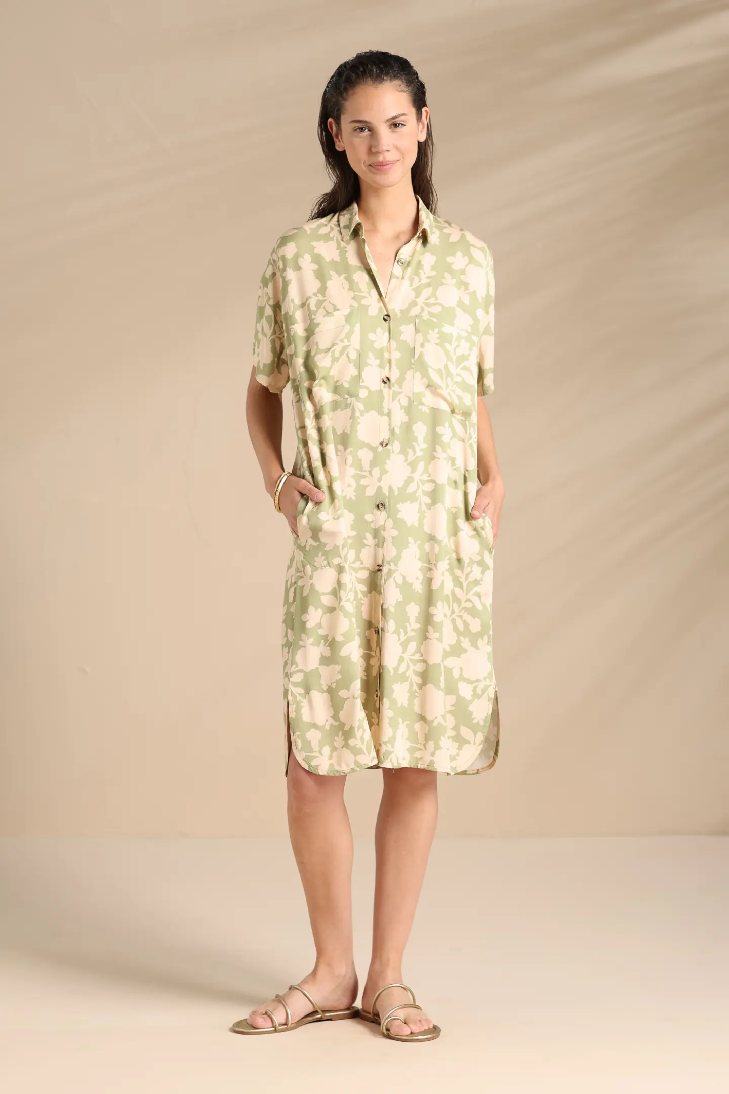 Abito Caftano Donna Spiaggia - Cardigan Legero Con Stampa, Morbido E Traspirante, Taglia Unica, Colore Blu Scuro