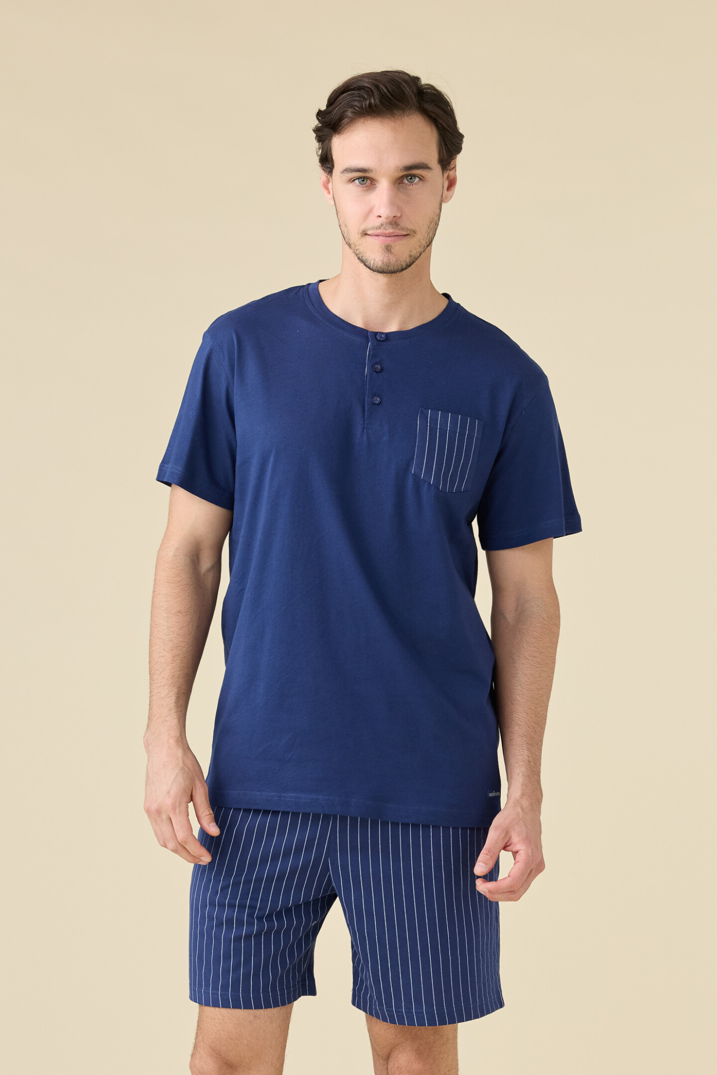 Pigiama uomo estivo in cotone articolo stripes.